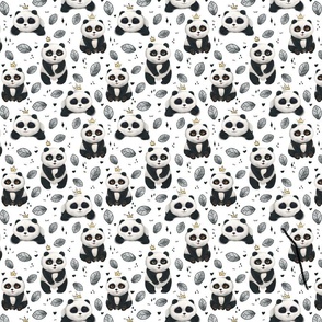 Black panda King (small scale)