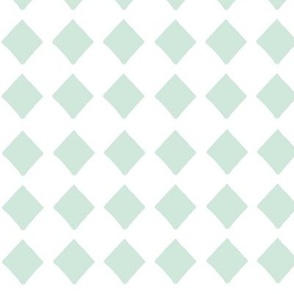 Mint squares_for nursery wallpaper
