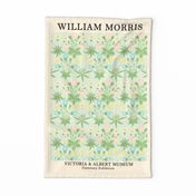 William Morris - Daisy - Artprint -  Exhibition Poster Victoria And Albert Museum London, - William Morris Wall Hanging, William Morris Tea towel
