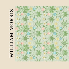 William Morris - Daisy - Artprint -  Exhibition Poster Victoria And Albert Museum London, - William Morris Wall Hanging, William Morris Tea towel