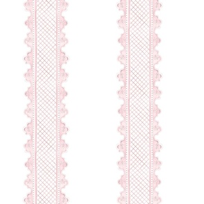 Wallpaper No Overlap Clarabelle Pink on White copy