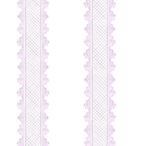 Wallpaper No Overlap Clarabelle Lilac on White copy