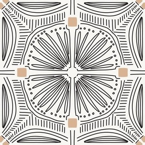 Bodulo  white - Boho tile lines