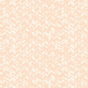 Chevron zigzag apricot wallpaper 12 scale by Pippa Shaw