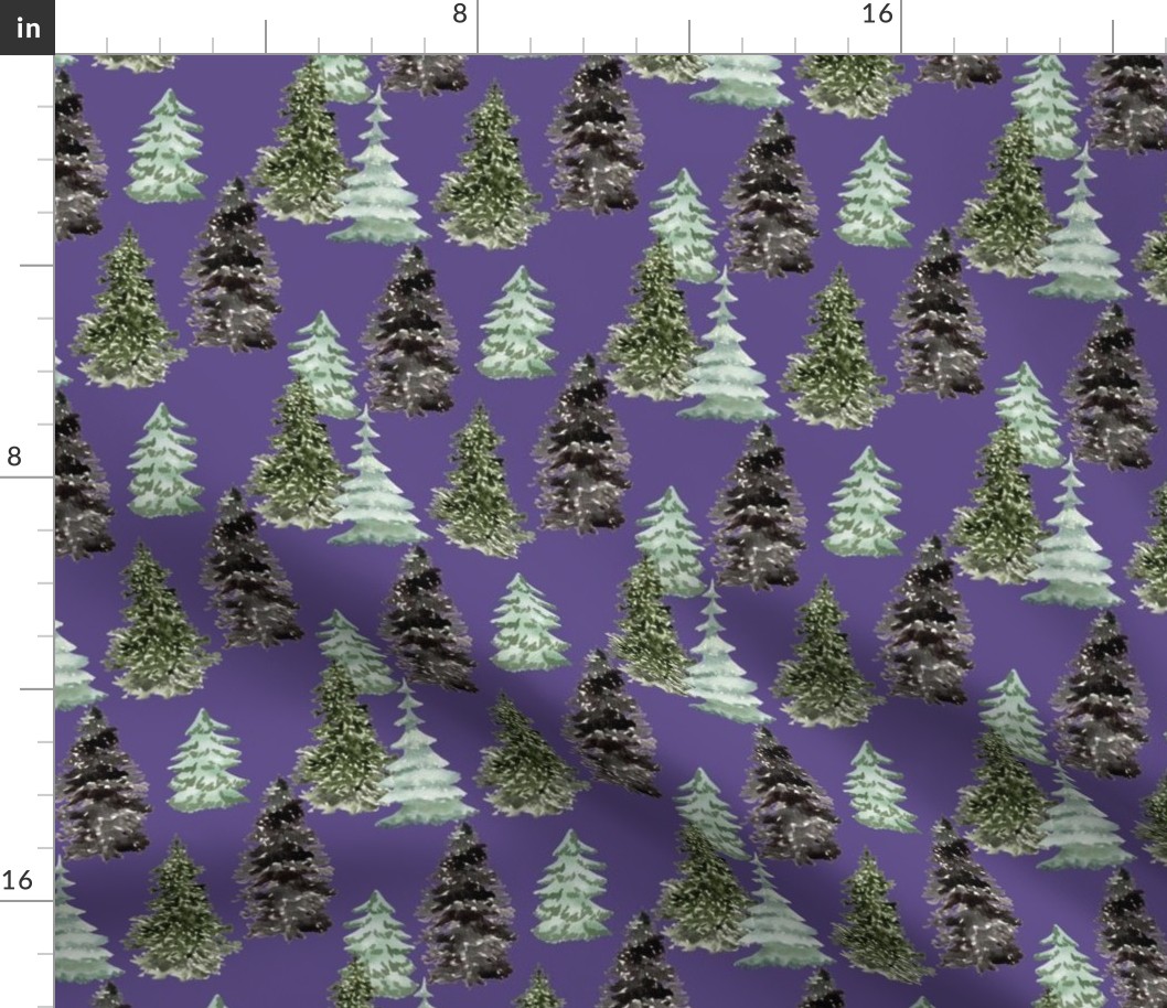 Winter Trees // Ultraviolet