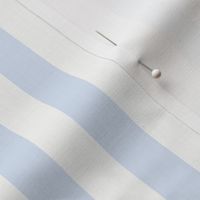 3/4" Vertical Stripe: Chambray Blue Wide Basic Stripe, Light Blue Stripe