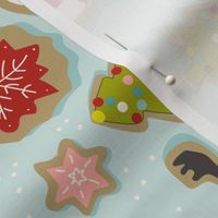 christmas cookies - large