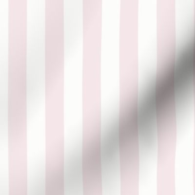 3/4" Vertical Stripe: Dusty Rose Basic Stripe, Antique Rose Stripe