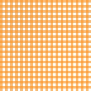 APRICOT GINGHAM 1-2 INCH