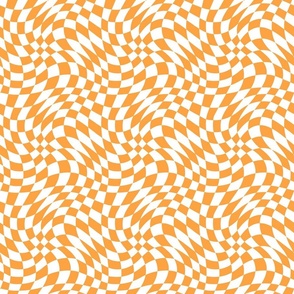 APRICOT GROOVY CHECK SMALL