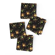 Illuminated Fireflies on a Moonless Night Animals Insect Firefly 