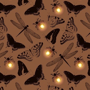 Butterflies Fireflies Dragonflies Winged Insects  After the Gloaming