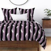 Stripe Creepy Halloween Hands - Plum - Jumbo