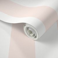 3" Vertical Stripe: Shell Pink Wide Basic Stripe, Copper Pink Stripe