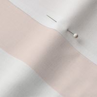 3" Vertical Stripe: Shell Pink Wide Basic Stripe, Copper Pink Stripe