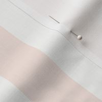 1.5" Vertical Stripe: Shell Pink Wide Basic Stripe, Copper Pink Stripe