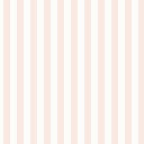 3/8" Vertical Stripe: Shell Pink Basic Stripe, Copper Pink Stripe