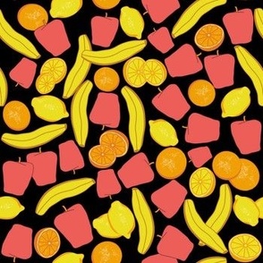 Larger Assorted Fruit Petal Solid Colors 