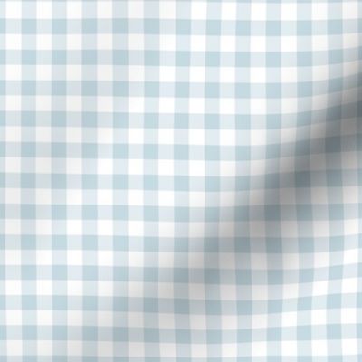 Peaceful Blue Gingham Plaid / Small