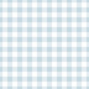 Peaceful Blue Gingham Plaid / Small