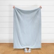 Small Light Blue Argyle Diamond Check