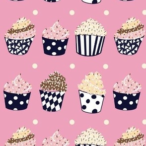 Party Cupcakes - Pink