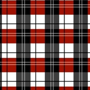Red and white Houndstooth