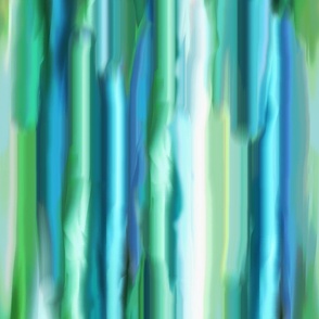 Abstract stripes in sea glass colors