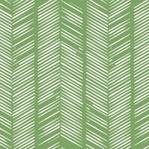 emerald green cream vertical sketchy textured chevron herringbone 