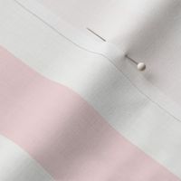 1.5" Vertical Stripe: Millennial Pink Wide Basic Stripe, Light Pink Stripe