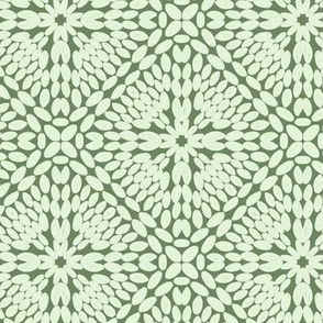 Farmhouse Chunky Crochet Dark Sage Jade Celadon Green by Angel Gerardo