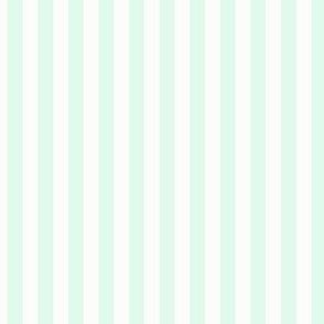3/8" Vertical Stripe: Pastel Mint Basic Stripe, Mint Green Stripe