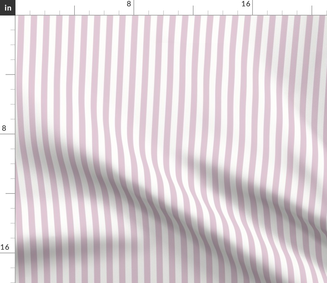 3/8" Vertical Stripe: Light Plum Basic Stripe, Plum Purple Stripe