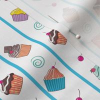 Cupcake stripe