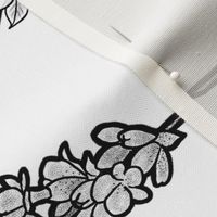 Honeybee Tatoo Flash Sheet Tea Towel/Wall Hanging