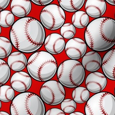 Baseball Toss Red