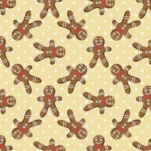 Gingerbread Man - Yellow