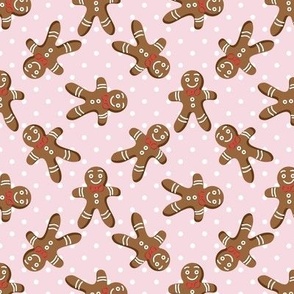 Gingerbread Man - Pink