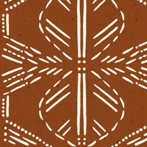 morao - boho lines brown