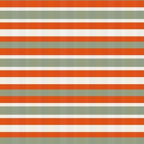 Autumn Stripe Red Green