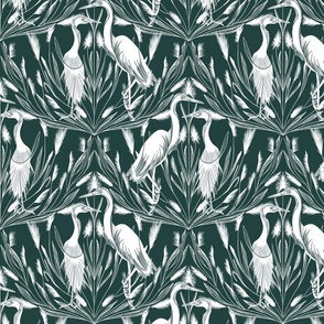 Storks theme pattern 