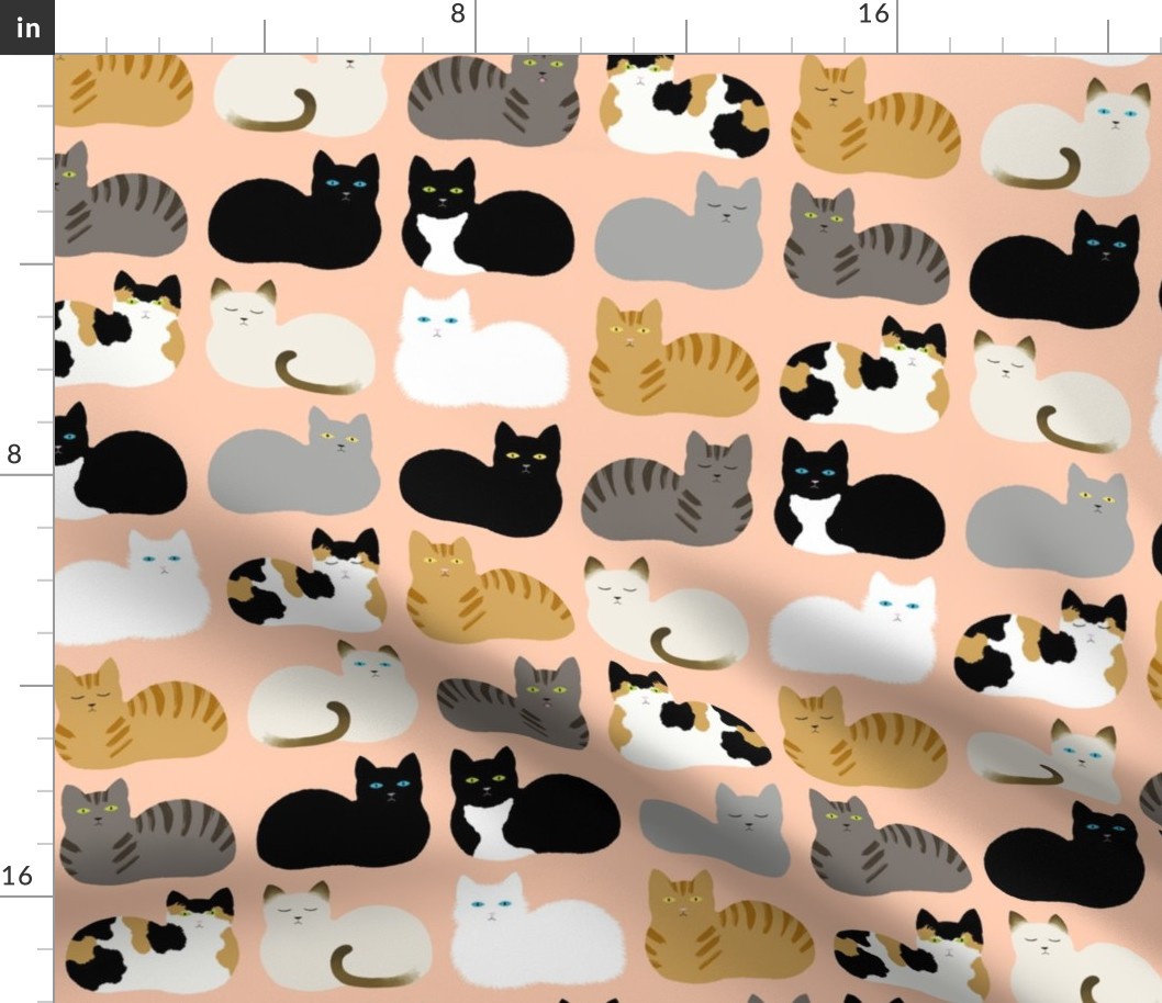 Cat Loaf Print Large Scale