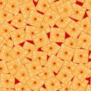 cheese crackers - red (overlapping)