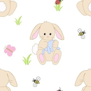 Bunny Bum Baby Girl Nursery 