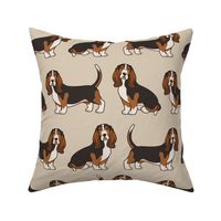 Basset Hound Charm - Whimsical Dogs, Large