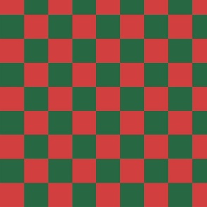 Christmas Checkered Pattern