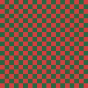 Christmas Checkered Print - Small