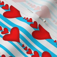 Hearts and stripes