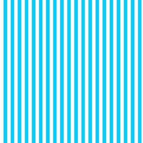 Blue on white stripes