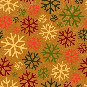 Christmas Snowflakes Pattern